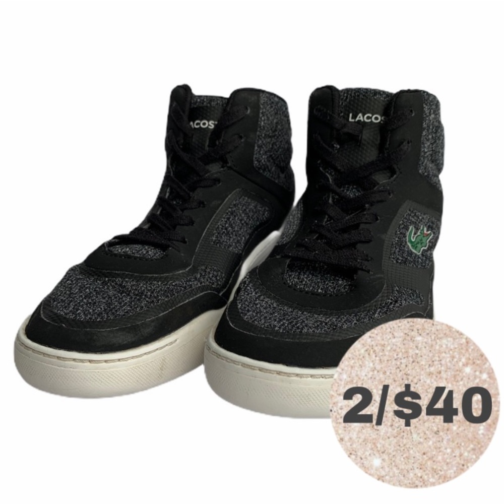 LACOSTE UNISEX HIGH TOP SHOE SNEAKER NEUTRAL